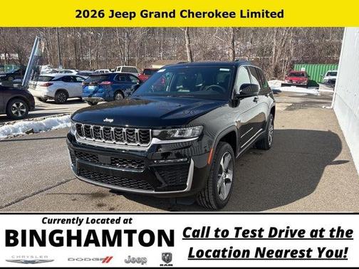 Diamond Black 2026 Jeep Grand Cherokee Limited