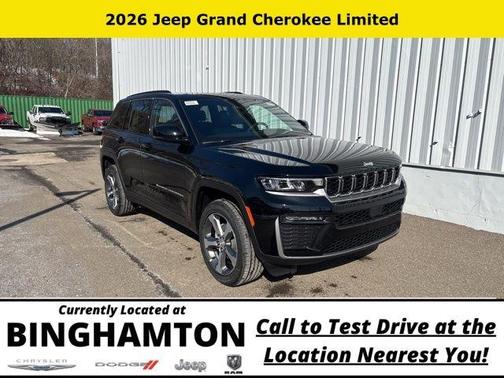 Diamond Black 2026 Jeep Grand Cherokee Limited