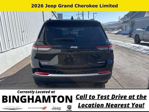 Diamond Black 2026 Jeep Grand Cherokee Limited