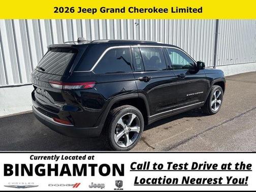 Diamond Black 2026 Jeep Grand Cherokee Limited
