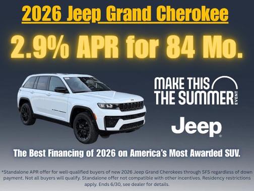 Diamond Black 2026 Jeep Grand Cherokee Limited
