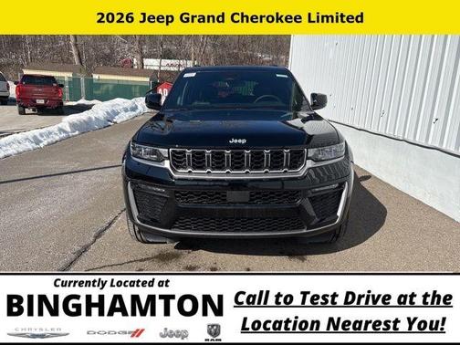 Diamond Black 2026 Jeep Grand Cherokee Limited