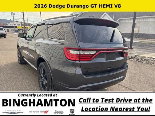 Vapor Gray 2026 Dodge Durango GT HEMI V8