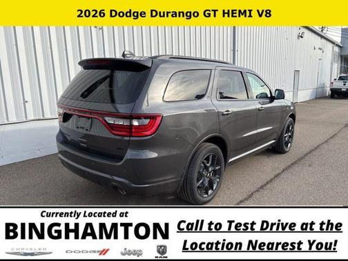 Vapor Gray 2026 Dodge Durango GT HEMI V8