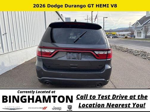 Vapor Gray 2026 Dodge Durango GT HEMI V8