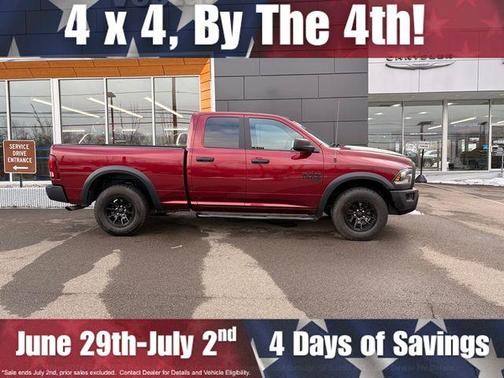 Delmonico Red Pearlcoat 2022 RAM 1500 Classic SLT