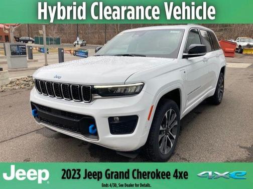 Bright White Clearcoat 2023 Jeep Grand Cherokee 4xe Overland