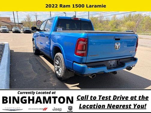 Hydro Blue Pearlcoat 2022 RAM 1500 Laramie