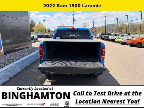 Hydro Blue Pearlcoat 2022 RAM 1500 Laramie