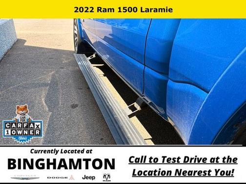 Hydro Blue Pearlcoat 2022 RAM 1500 Laramie
