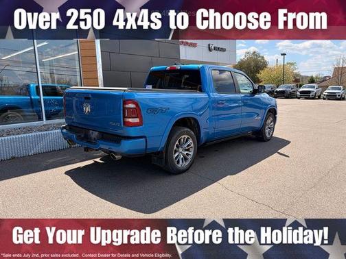 Hydro Blue Pearlcoat 2022 RAM 1500 Laramie