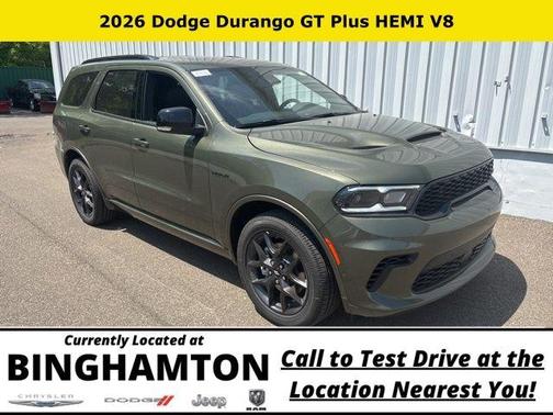 Green 2026 Dodge Durango GT Plus HEMI V8