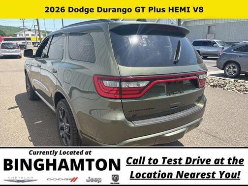 Green 2026 Dodge Durango GT Plus HEMI V8