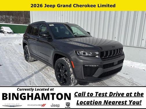 Metallic 2026 Jeep Grand Cherokee Limited