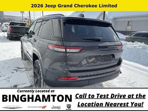 Metallic 2026 Jeep Grand Cherokee Limited