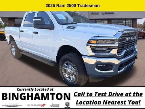 Bright White Clearcoat 2025 RAM 2500 Tradesman
