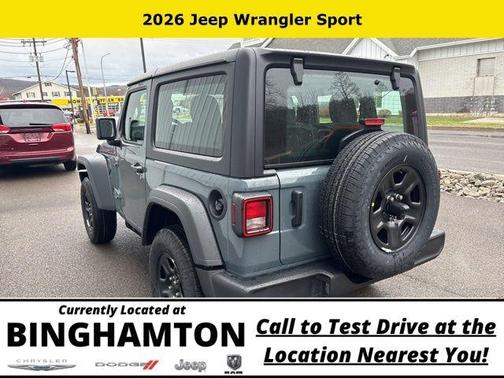 Anvil Clearcoat 2026 Jeep Wrangler Sport