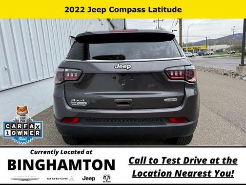 Granite Crystal Clearcoat Metallic 2022 Jeep Compass Latitude