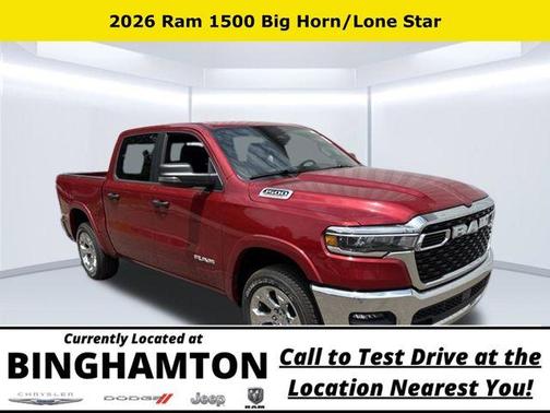 Molten Red Pearlcoat 2026 RAM 1500 Big Horn/Lone Star