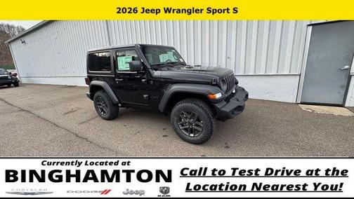Black Clearcoat 2026 Jeep Wrangler Sport