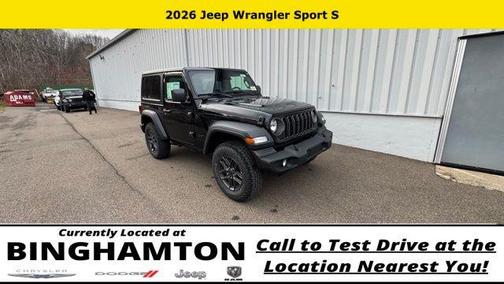 Black Clearcoat 2026 Jeep Wrangler Sport