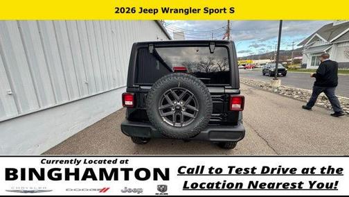 Black Clearcoat 2026 Jeep Wrangler Sport