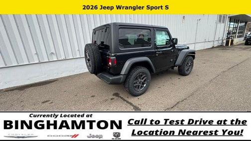 Black Clearcoat 2026 Jeep Wrangler Sport