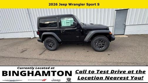 Black Clearcoat 2026 Jeep Wrangler Sport