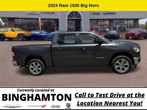 Granite Crystal Clearcoat Metallic 2024 RAM 1500 Big Horn/Lone Star