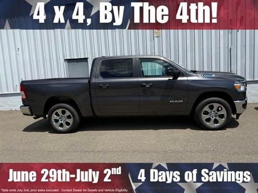 Granite Crystal Clearcoat Metallic 2024 RAM 1500 Big Horn/Lone Star