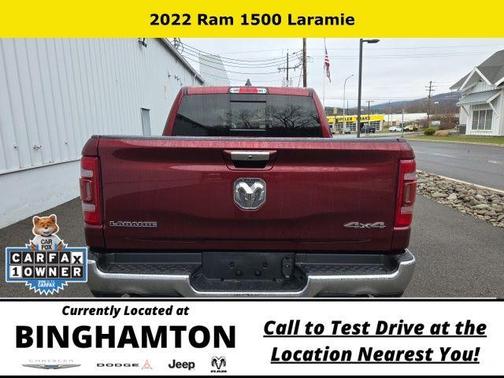 Delmonico Red Pearlcoat 2022 RAM 1500 Laramie