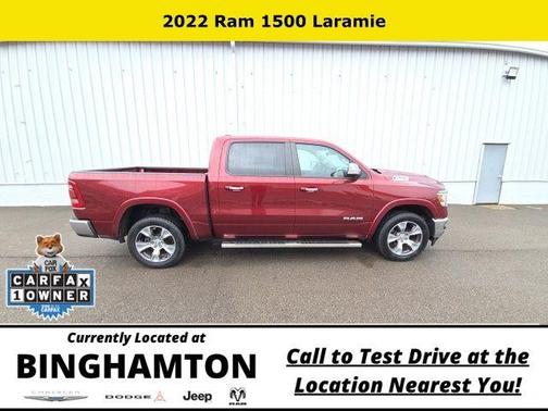Delmonico Red Pearlcoat 2022 RAM 1500 Laramie