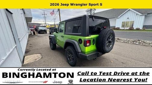 Mojito! Clearcoat 2026 Jeep Wrangler Sport