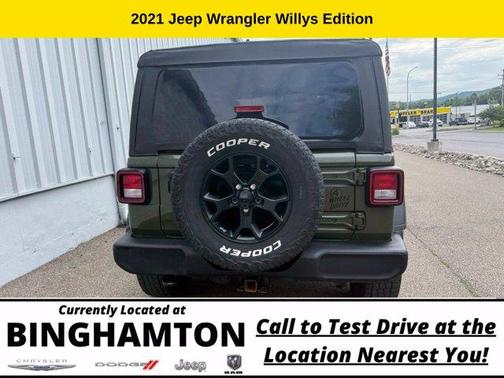 Sarge Green Clearcoat 2021 Jeep Wrangler Sport