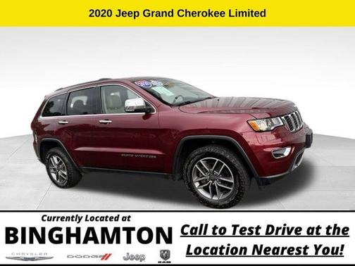Velvet Red Pearlcoat 2020 Jeep Grand Cherokee Limited