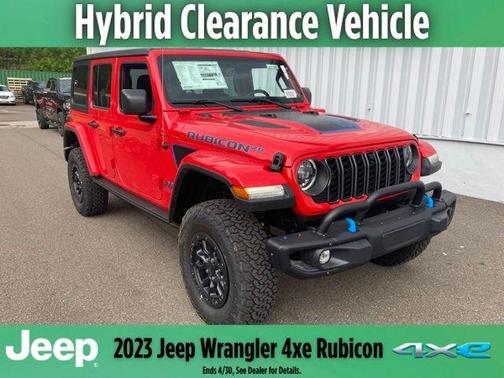 Firecracker Red Clearcoat 2023 Jeep Wrangler 4xe Rubicon
