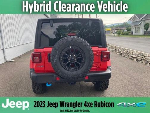Firecracker Red Clearcoat 2023 Jeep Wrangler 4xe Rubicon