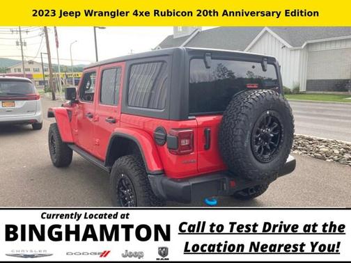 Firecracker Red Clearcoat 2023 Jeep Wrangler 4xe Rubicon