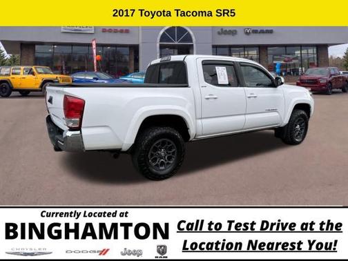Super White 2017 Toyota Tacoma SR5