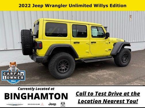 High Velocity Clearcoat 2022 Jeep Wrangler Unlimited Sport
