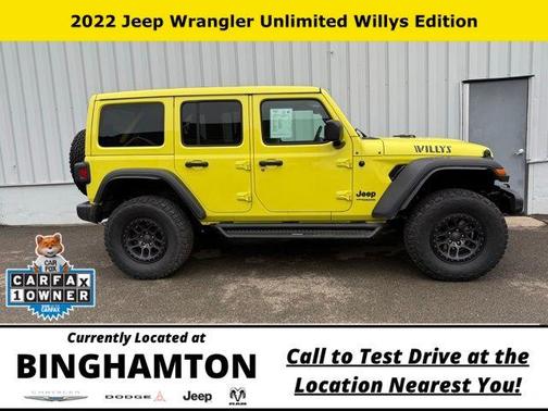 High Velocity Clearcoat 2022 Jeep Wrangler Unlimited Sport
