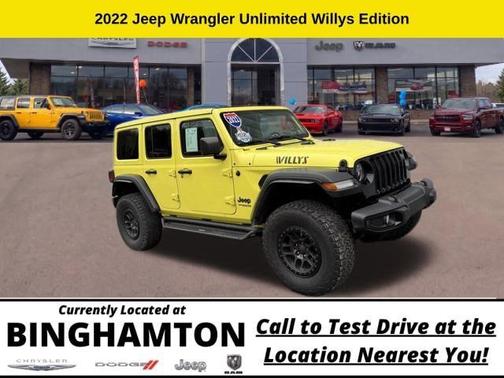 High Velocity Clearcoat 2022 Jeep Wrangler Unlimited Sport