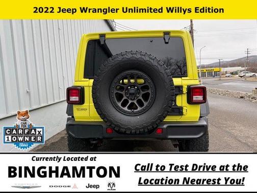High Velocity Clearcoat 2022 Jeep Wrangler Unlimited Sport
