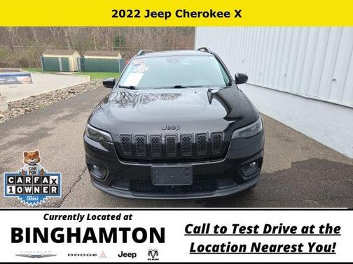 Diamond Black 2022 Jeep Cherokee X
