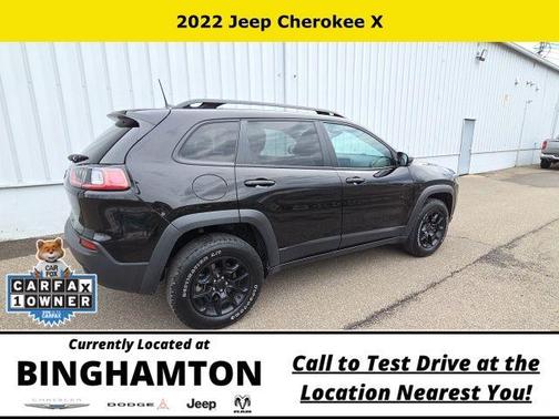 Diamond Black 2022 Jeep Cherokee X