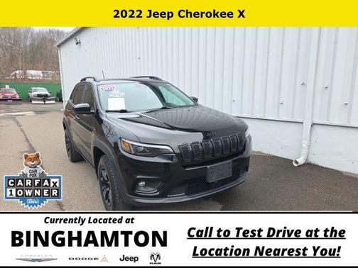 Diamond Black 2022 Jeep Cherokee X