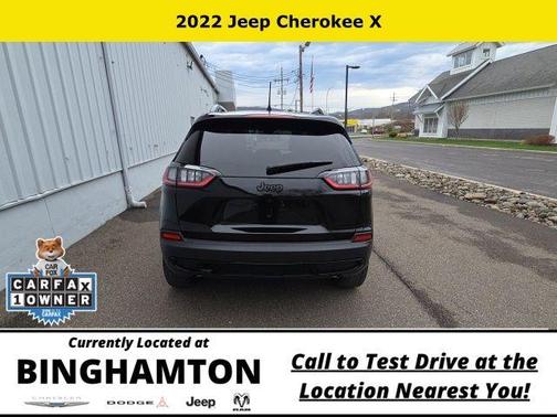 Diamond Black 2022 Jeep Cherokee X