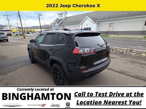 Diamond Black 2022 Jeep Cherokee X