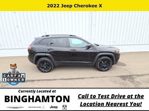 Diamond Black 2022 Jeep Cherokee X