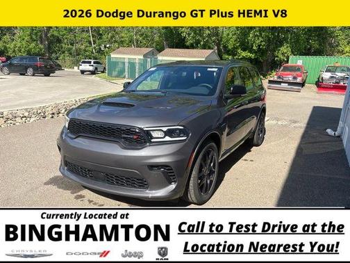 Vapor Gray 2026 Dodge Durango GT Plus HEMI V8